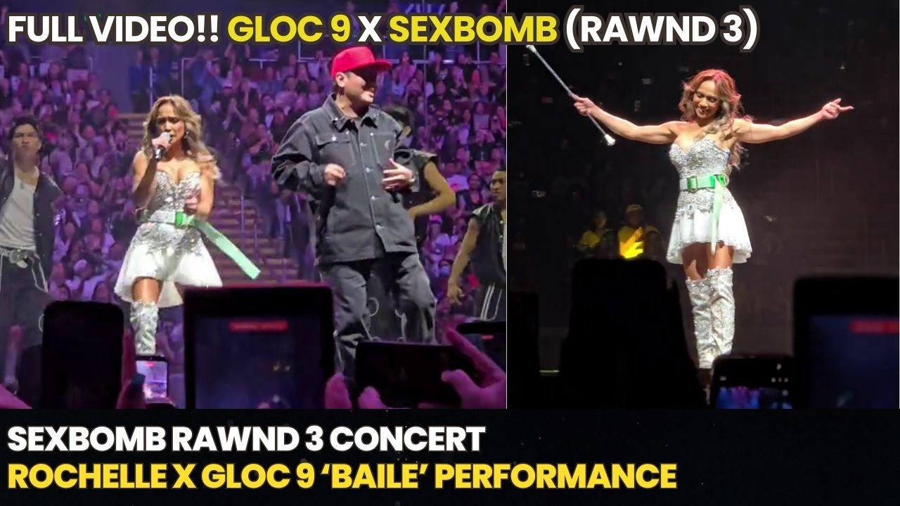 Rochelle Pangilinan ‘BAILE’ x GLOC 9 SEXBOMB RAWND 3 Concert MOA ARENA February 6, 2026!!