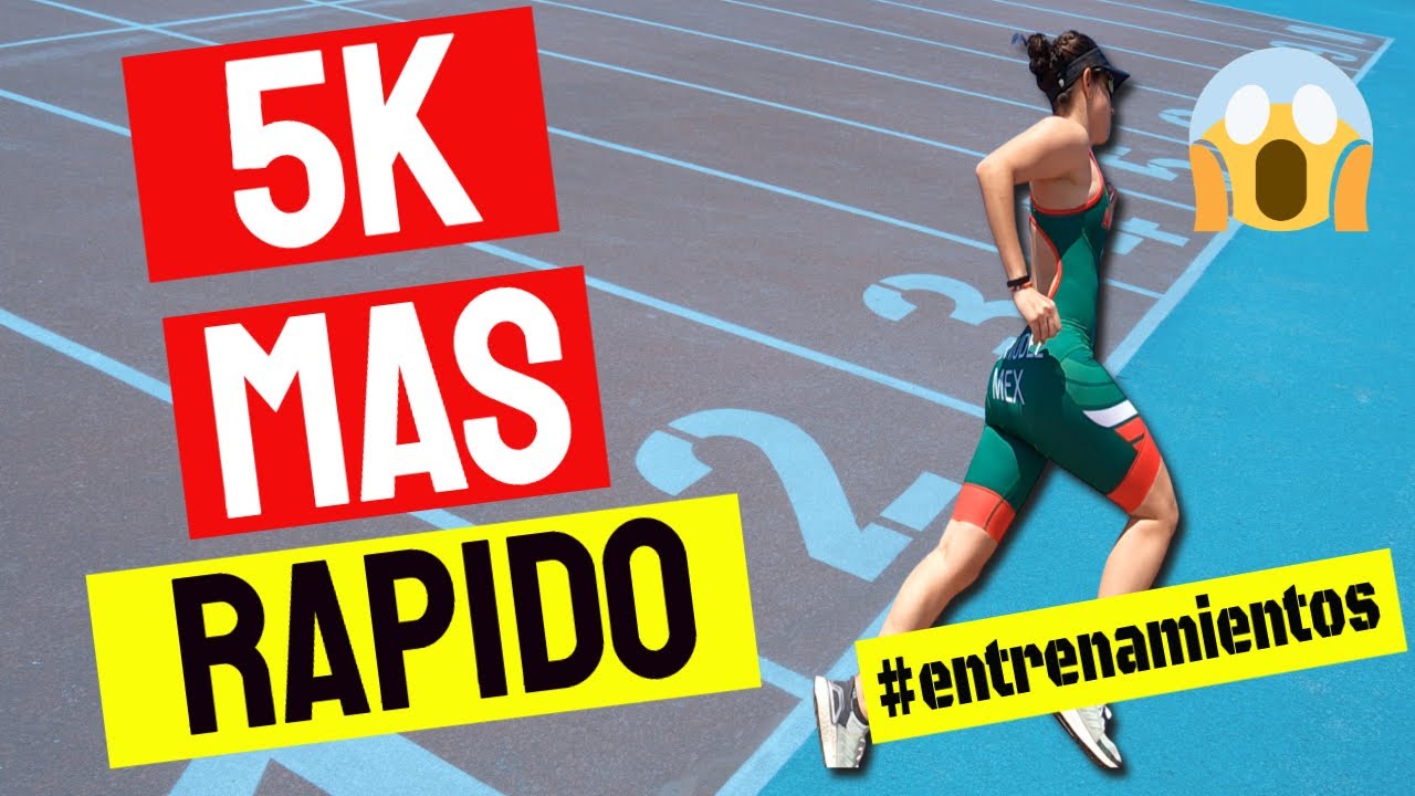 Estos 3 ENTRENAMIENTOS te ayudarán a correr 5k MÁS RÁPIDO⚡🏃