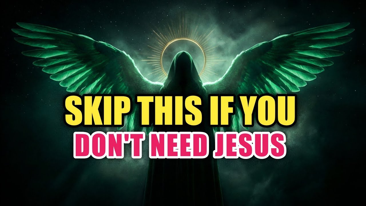 🕊️GOD SAYS SKIP THIS IF YOU DON'T : NEED JESUS