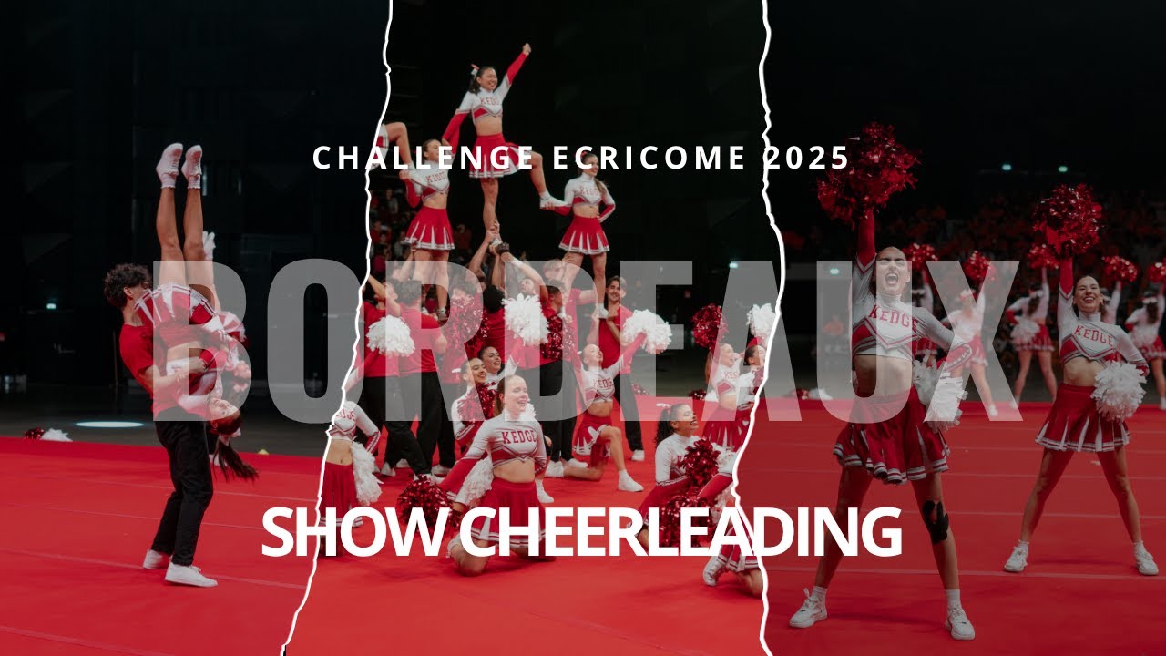 Show Cheerleading Bordeaux - Challenge Ecricome 2025
