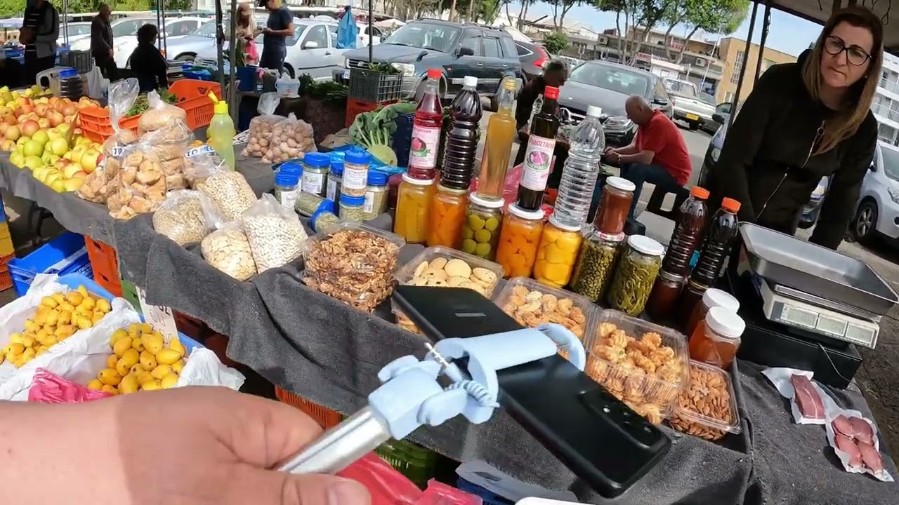 The prices of vegetable products in a farmers market in Nicosia