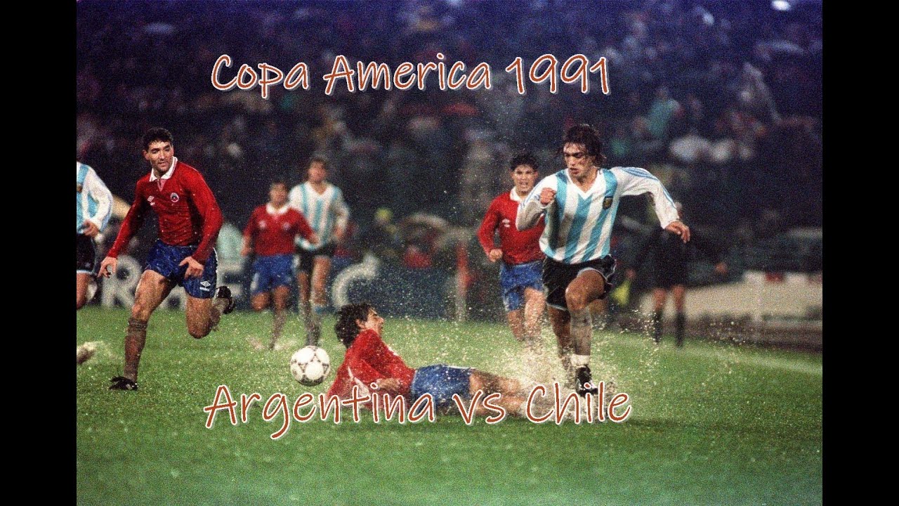 Argentina - Chile (Copa America 1991, final round)