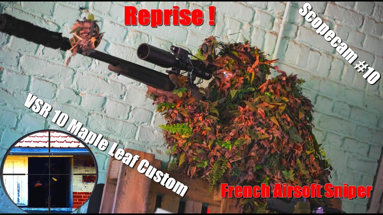🌳 Ghillie Sniper La Foug&egrave;re - VSR10 Custom - LA REPRISE ! - Scopecam #10