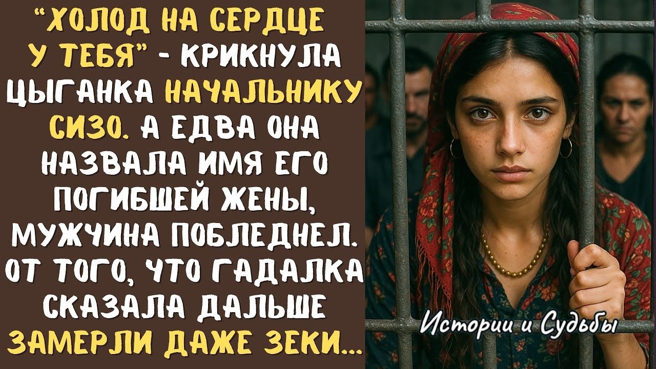 ЦЫГАНКУ закрыли в СИЗО вместе с другими преступниками... А едва она произнесла ЭТО - начальник замер