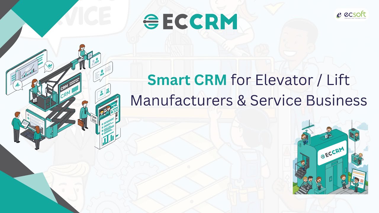 CRM for Lift and Elevator Service Business | Elevator Service Software #crm #servicecrm #software
