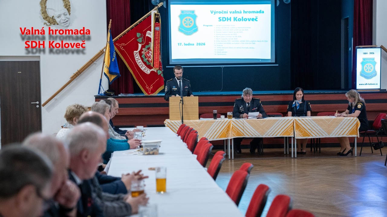 Výroční valná hromada SDH Koloveč | 2026