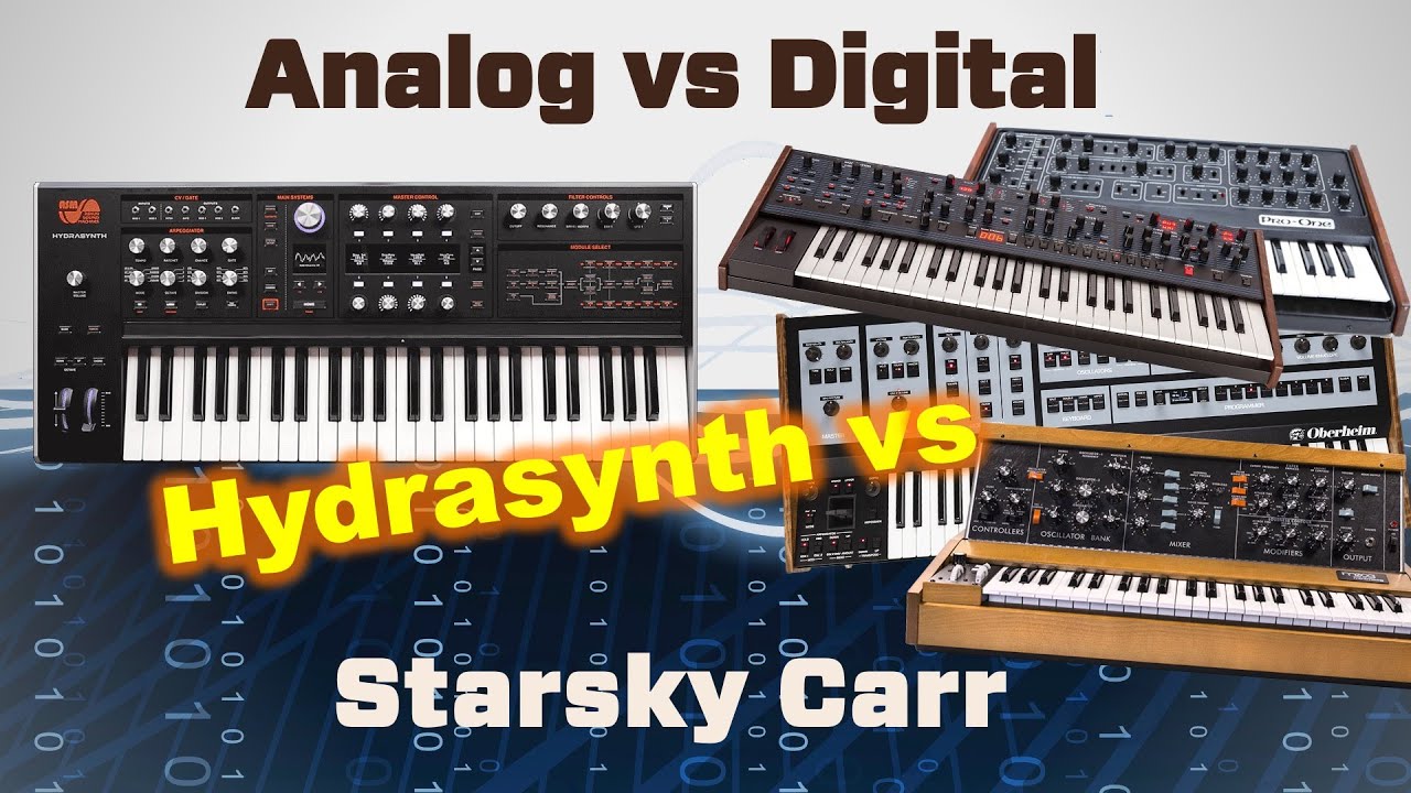 ASM Hydrasynth // На фоне аналоговой классики // Осмелитесь ли вы пройти слепой тест?