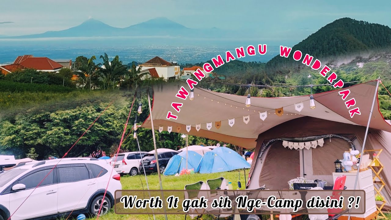 CAMPING TAWANGMANGU WONDERPARK | CAMPING KELUARGA HUJAN DERAS | SEBELUM KESINI SIMAK VIDEO INI YA