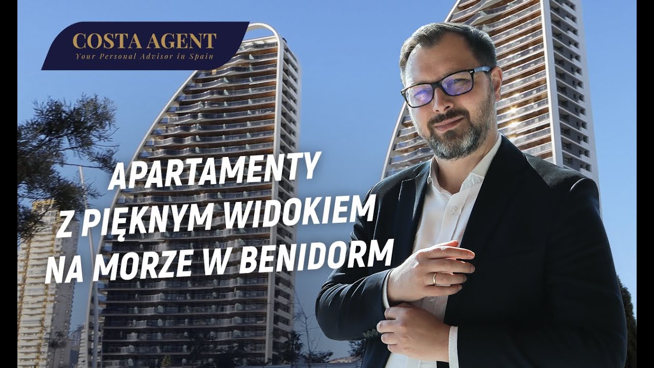 Apartamenty z pięknym widokiem na morze w Benidorm