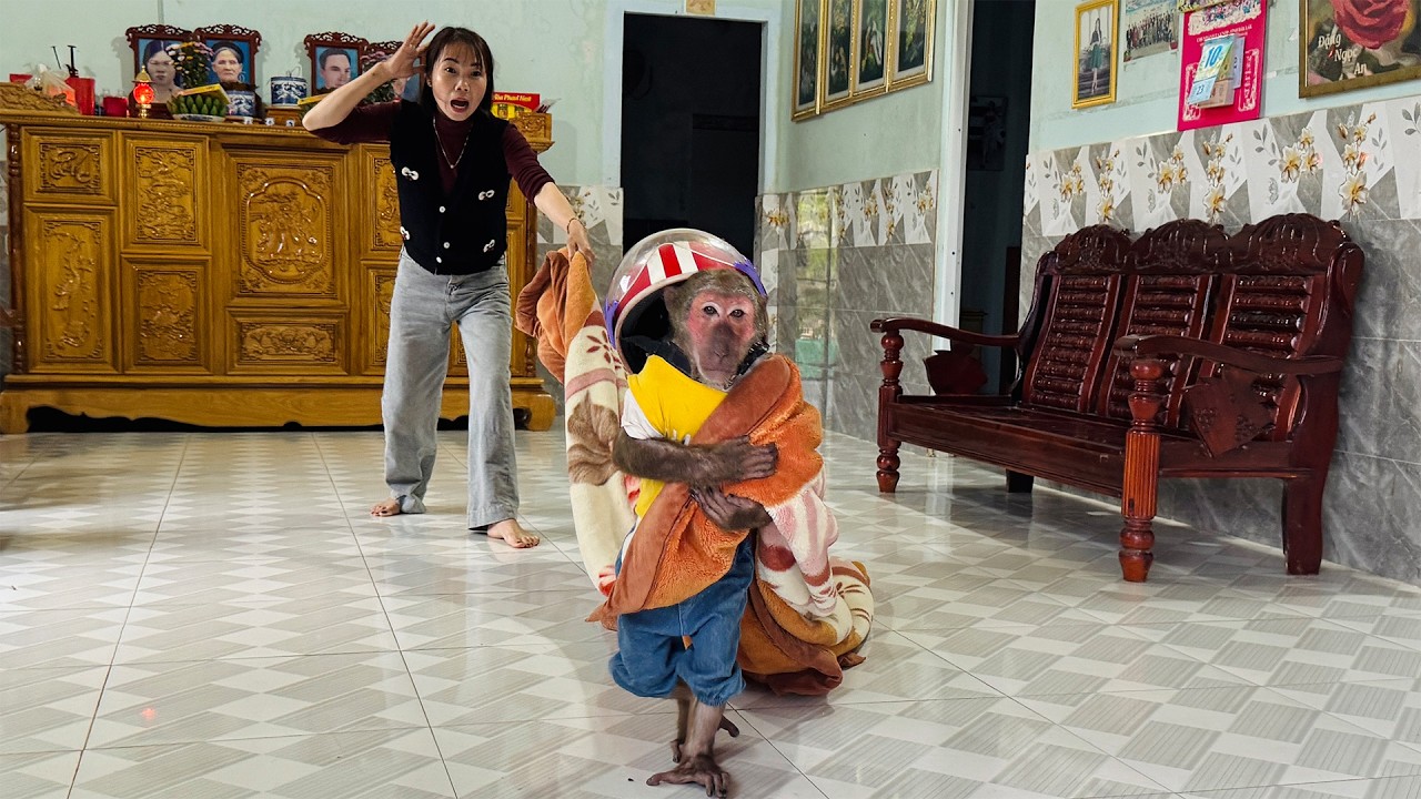 Mom’s Curiosity Grows as She Sees Abu Carrying His Things Outside