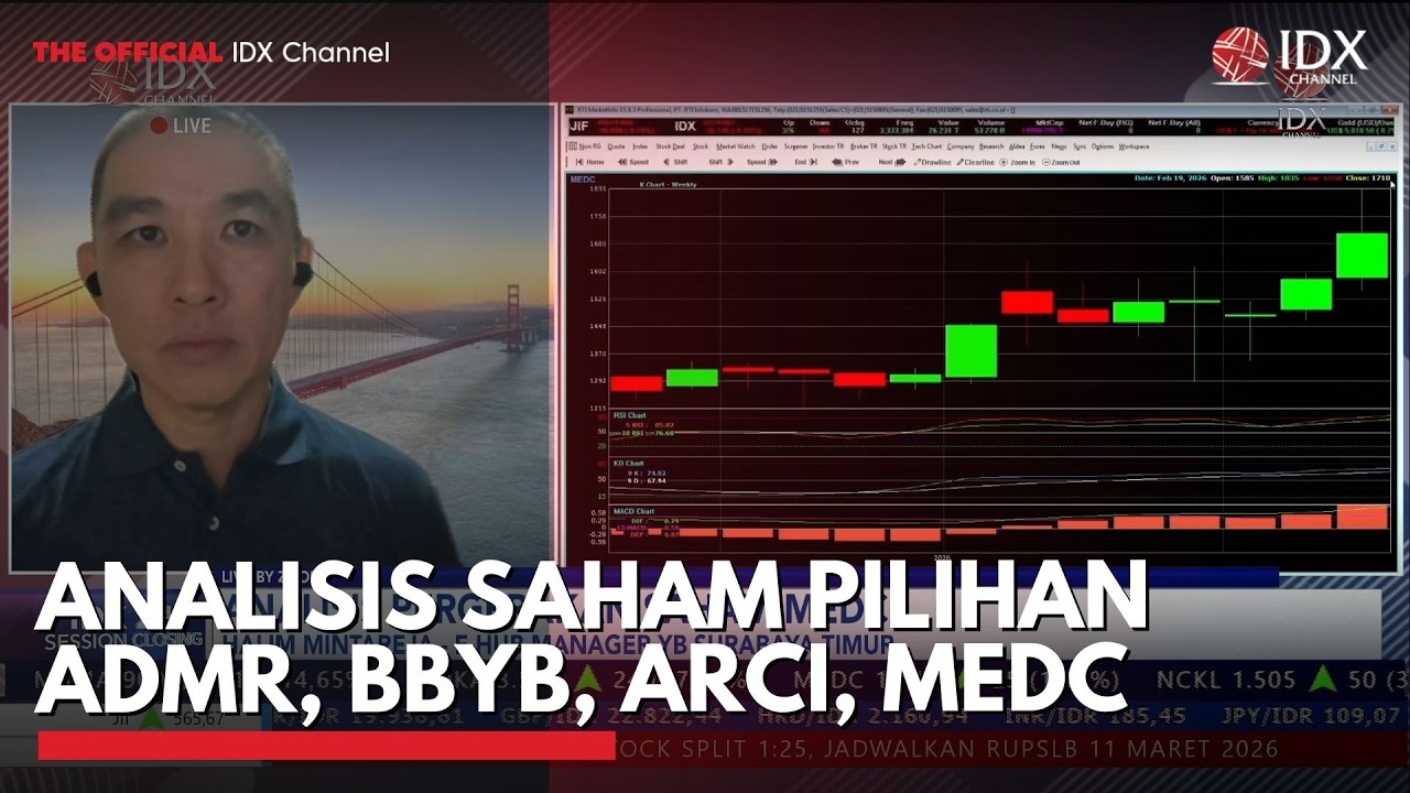 Analisis Saham Pilihan ADMR, BBYB, ARCI, MEDC | 2ND SESSION CLOSING