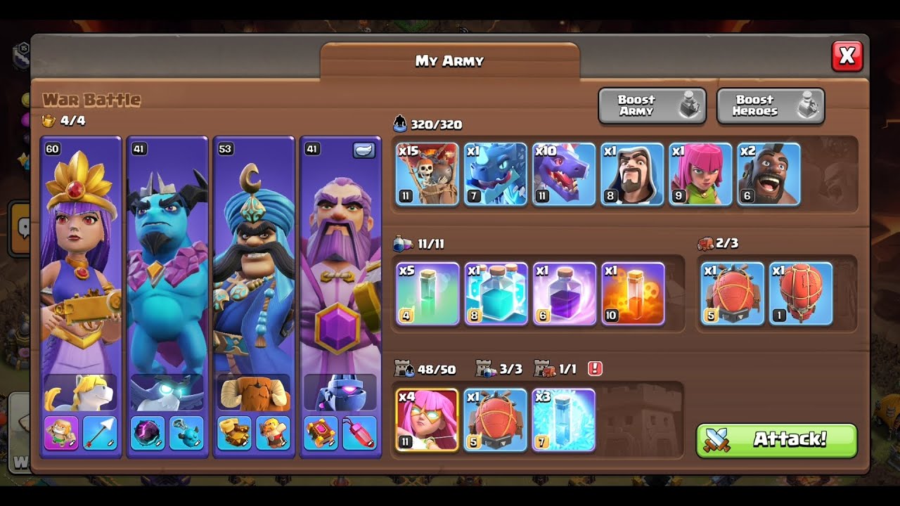 Different Army Setup #1 | Clash of Clans