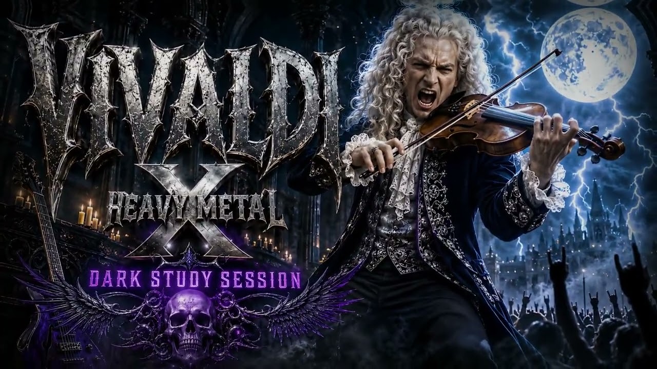 Best of Vivaldi x Heavy Metal  - Dark Study Session 🔥 #4