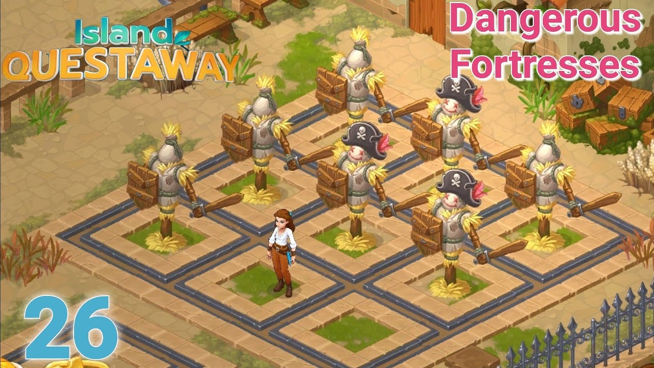 Island Questaway Android Gameplay Walkthrough Part 26 (Dangerous Fortresses Completed)