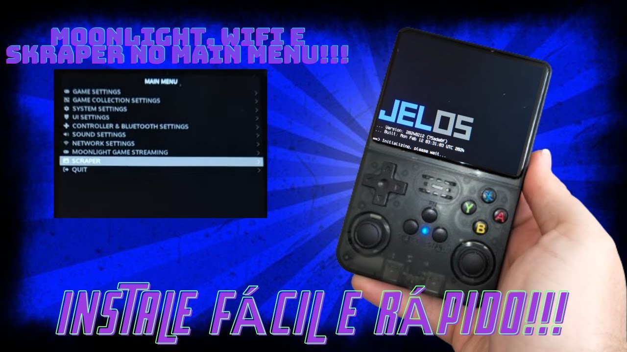 JELOS NO R36S/R35S/R33S! GUIA DETALHADO DE INSTALA&Ccedil;&Atilde;O DO MELHOR SISTEMA OPERACIONAL DESTE PORT&Aacute;TIL!