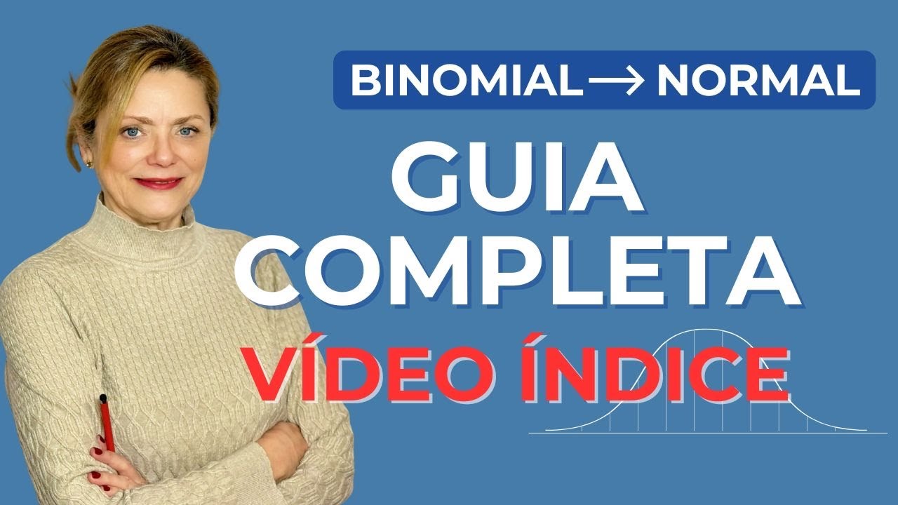 Aproximación de la Binomial a la Normal . Video Indice
