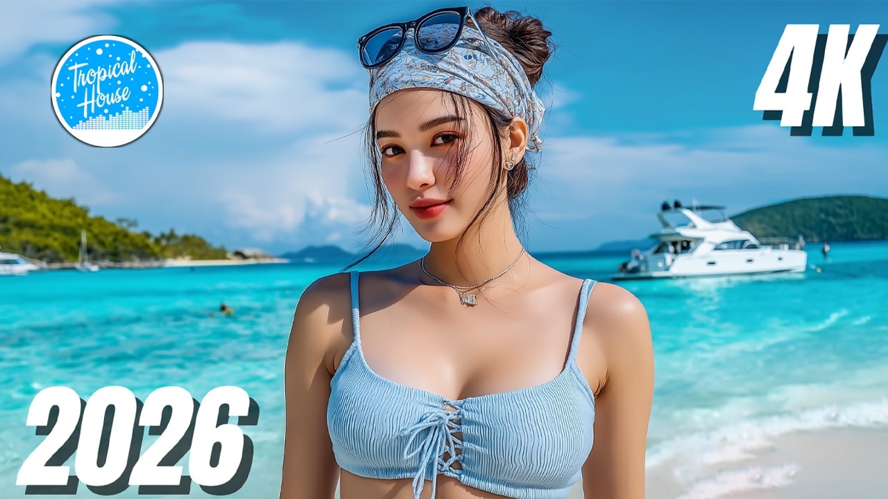 Best Tropical Deep House Mix 2026 ☀️ Chill Vocal Summer Vibes in 4K UHD for TV | Tropical House