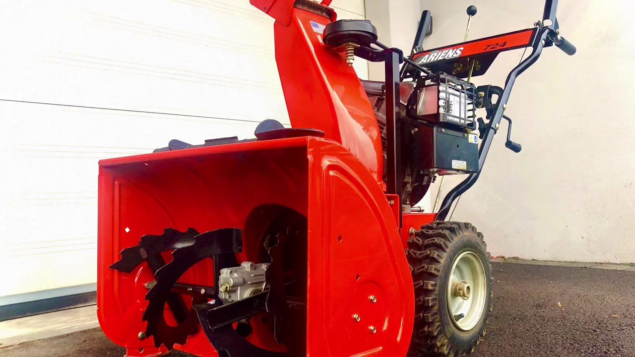 Ariens 724 Start-up