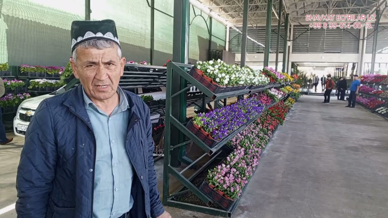 УСТА ГУЛЧИЛАРДАН ГУЛЛАР ХАР-ХИЛ. ГАЛЧА НАМАНГАН  