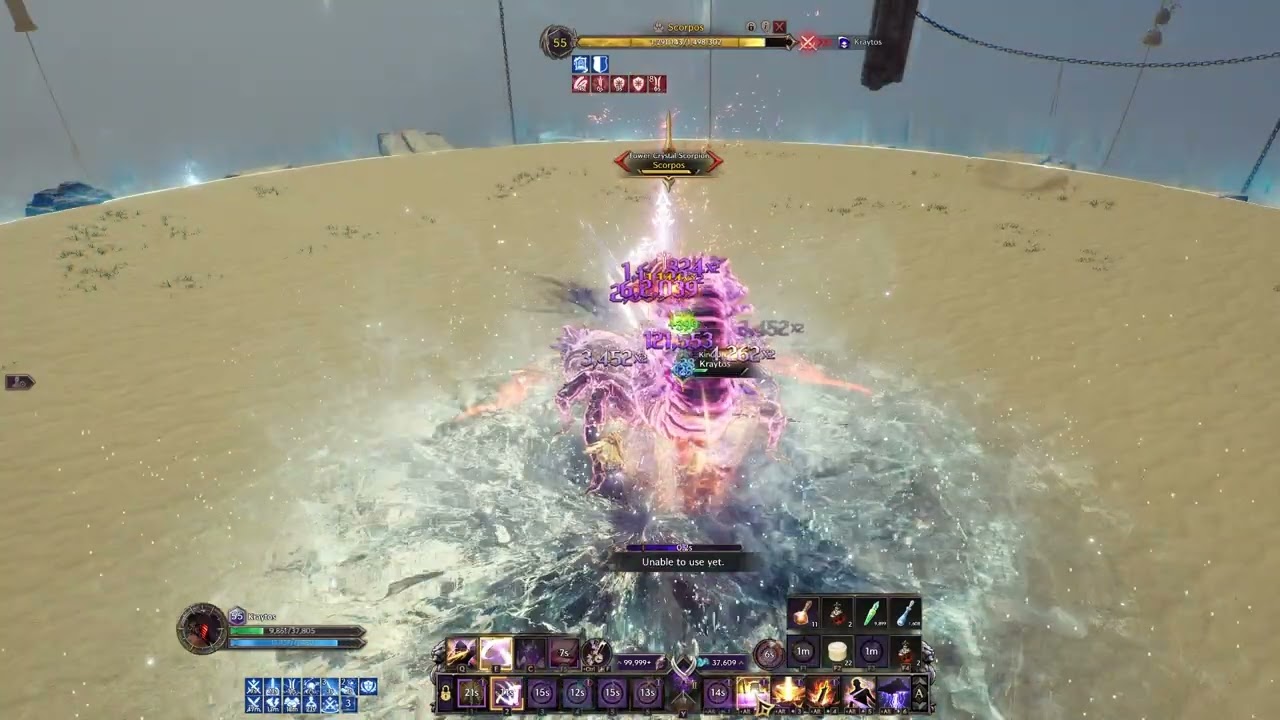 Throne and Liberty | GS/Dagger vs Scorpion Boss | 5 Seconds