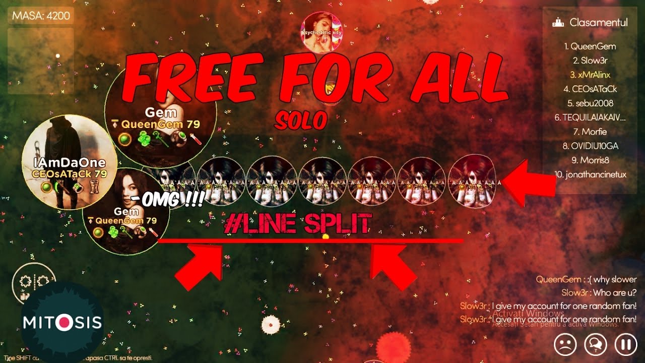 LINE SPLIT IN MITOS.IS // AMAZING 20K SOLO // GLUE TRICKS // MEGA SPLIT // POP SPLIT // ~xMrAlinx