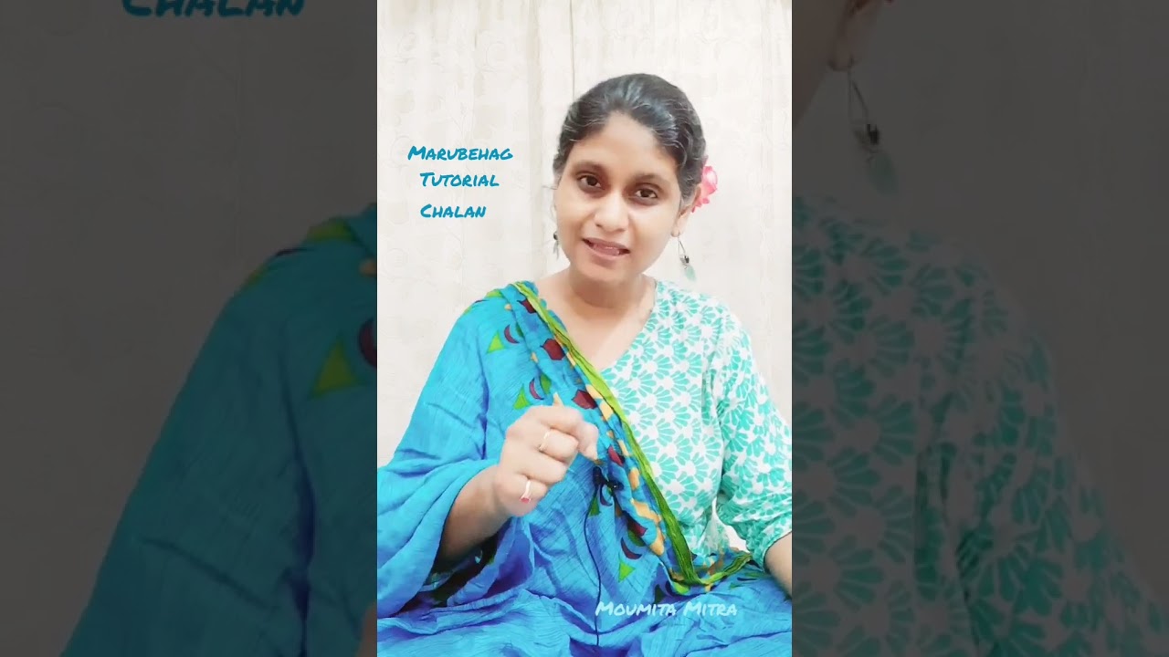 Raag Marubehag | Tutorial | Tintal | Notation | Moumita Mitra