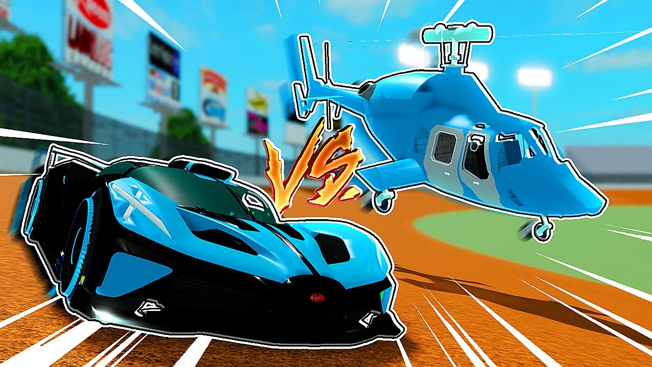 FASTEST CAR VS. FASTEST HELICOPTER! | Roblox Driving Empire