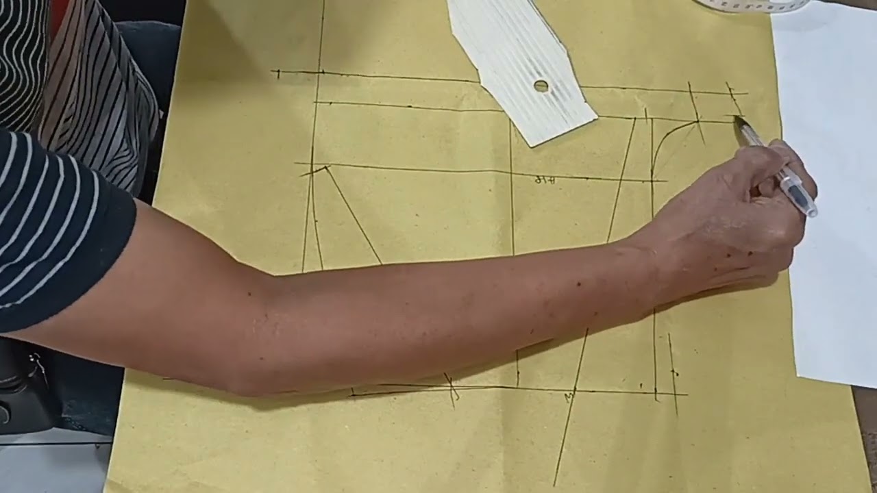 paano gumawa Ng slacks pants pattern. ( simple & easy to make.)