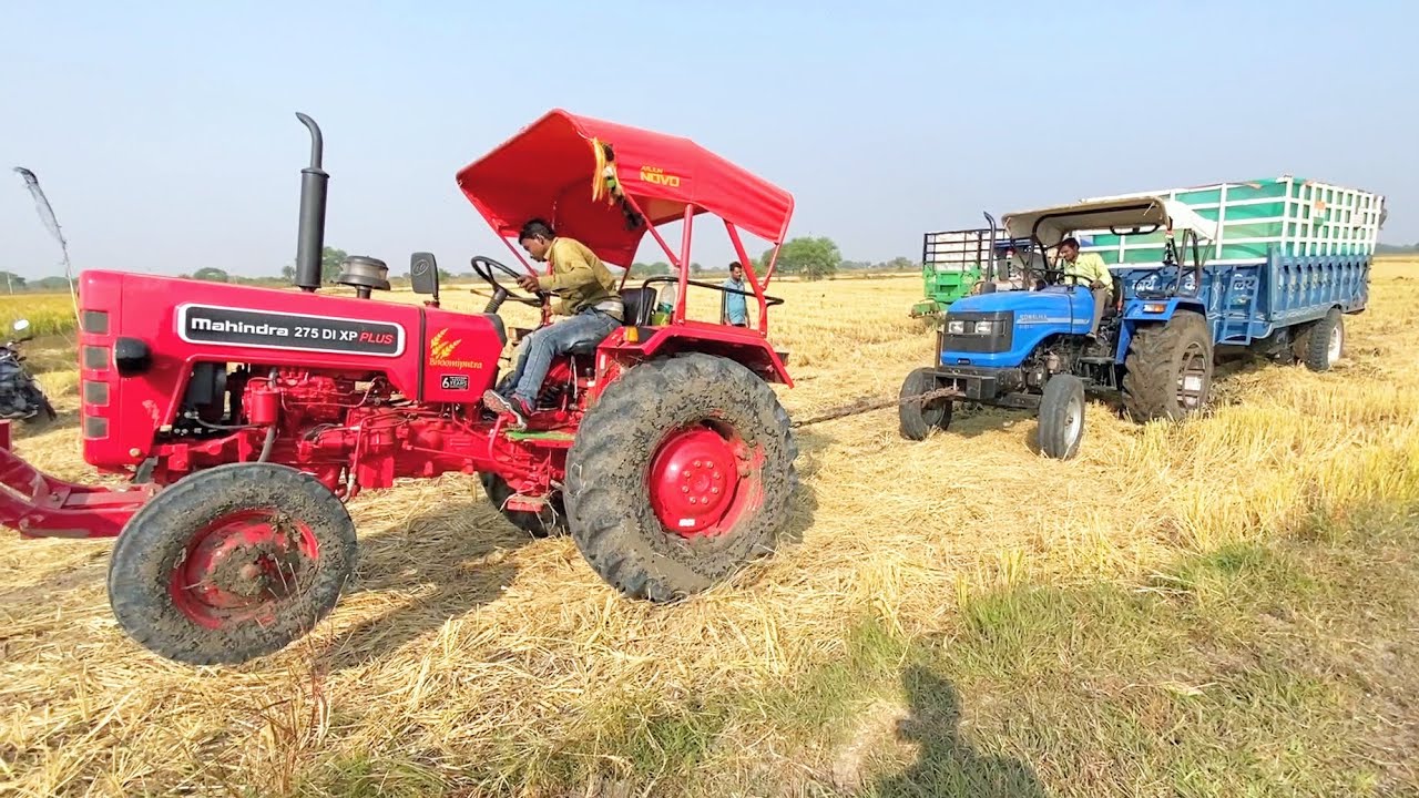 आज का दिन ही खरब है Again Sonalika Di 60 Rx Stuck with Tralla Same Day Same field