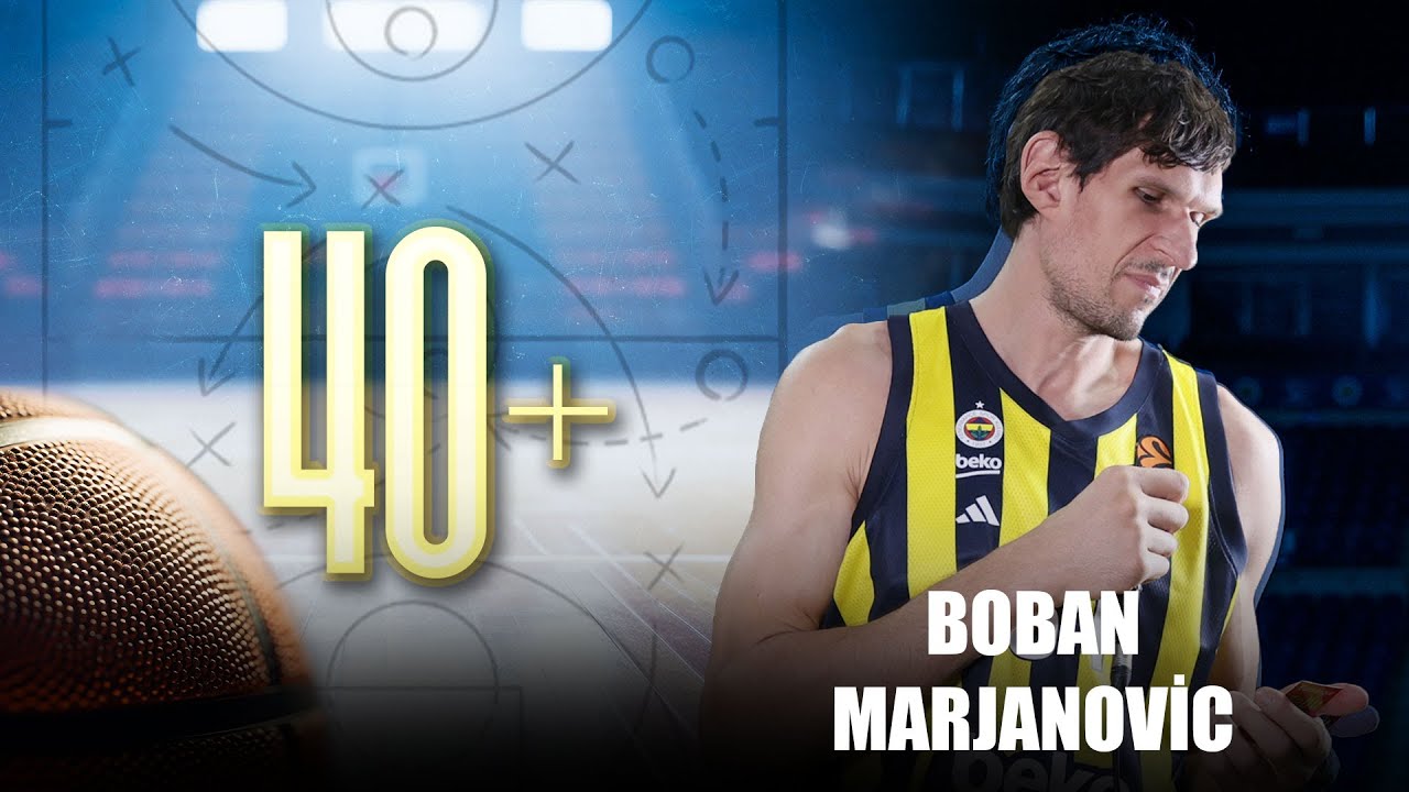 Fenerbahçe Beko'nun yeni transferi Boban Marjanovic ile 40+