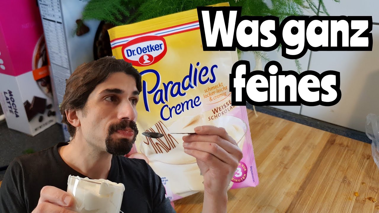 Dr. Oetker Paradies Creme Weisse Schokolade | Wie sie mir schmeckt