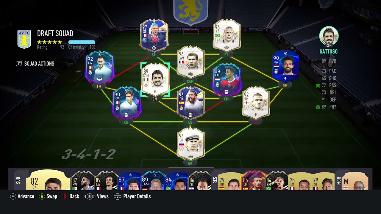 World record 192 rated FUT draft Fifa 21!!!!🥳