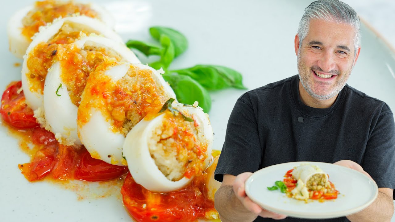 How to Make Perfect Stuffed Calamari (Sicilian Style)