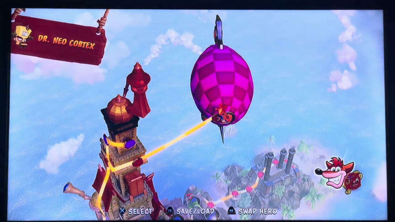 Crash Bandicoot N. Sain Trilogy all boss Fights