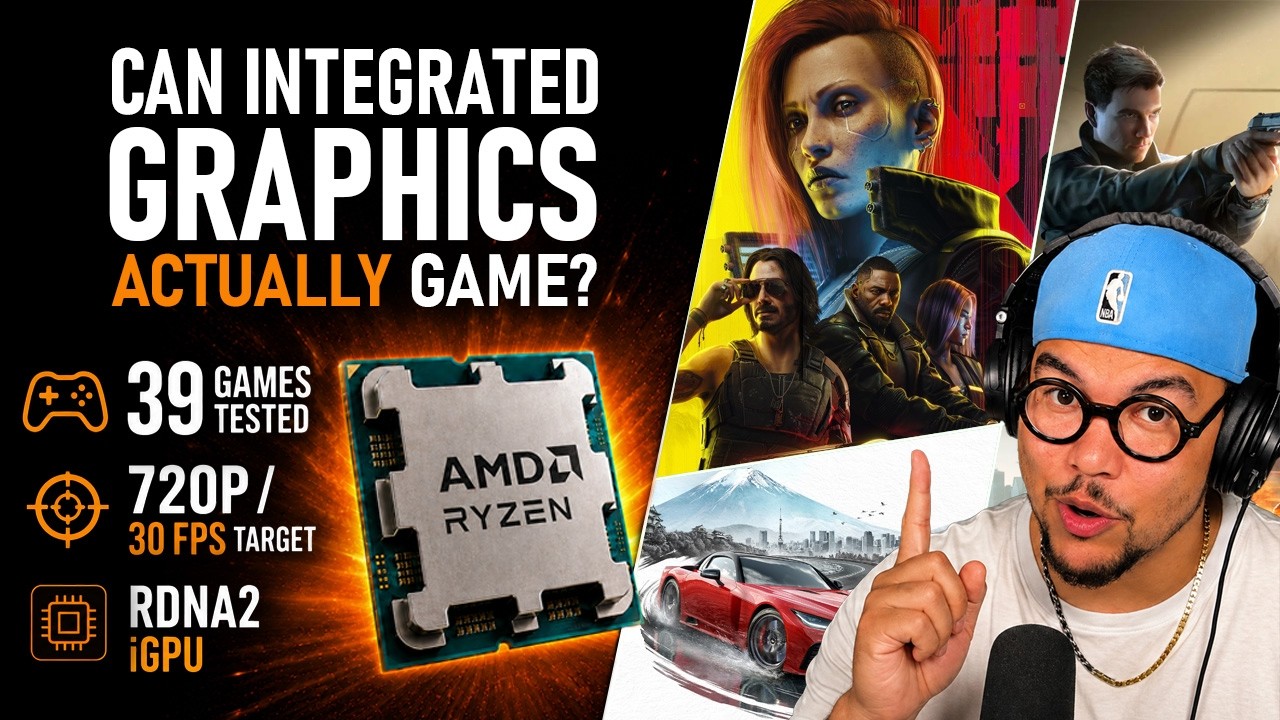 Нет видеокарты? Мы протестировали 39 игр на крошечной встройке AMD // Ryzen 7 9800X3D