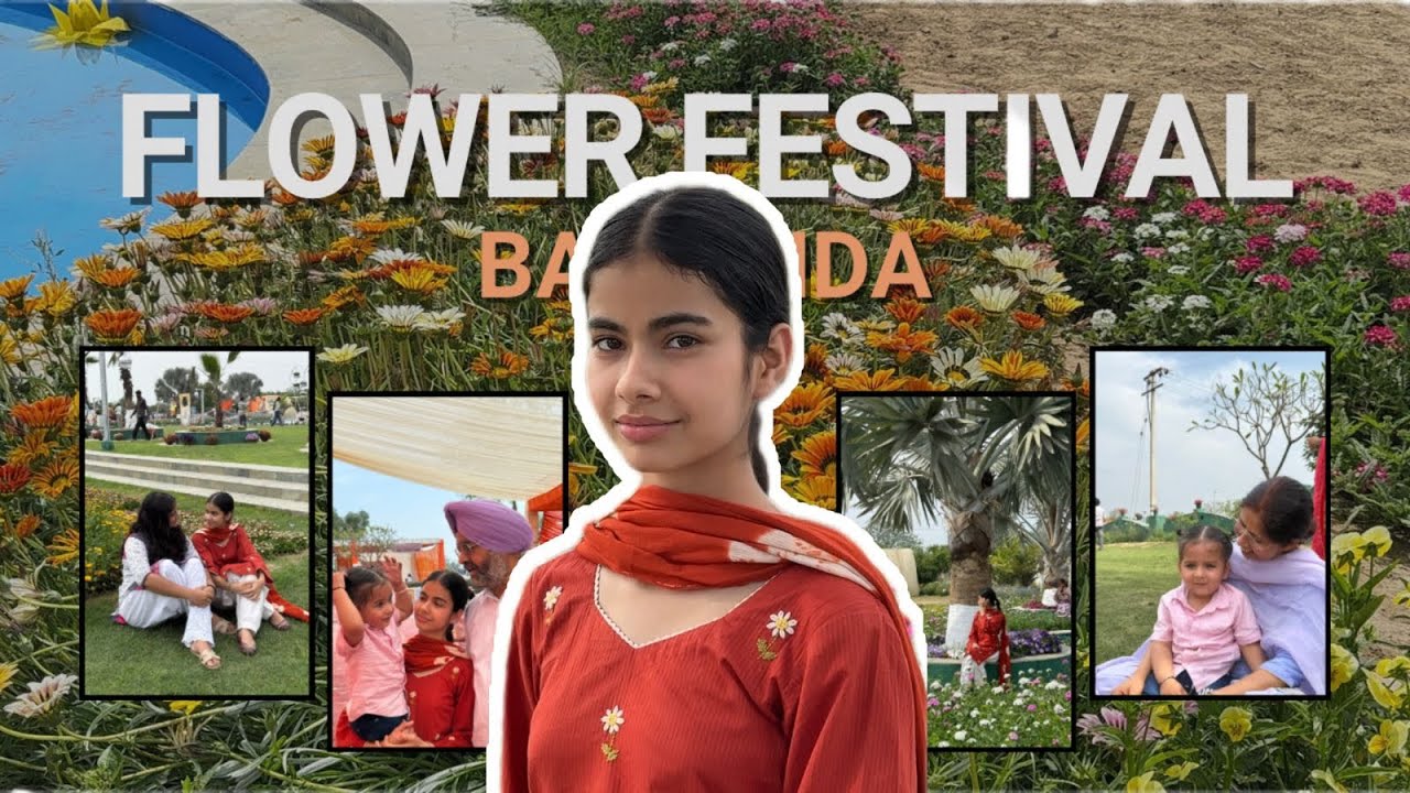 A Day At Flower Festival With My Favourite Human Being🌷🥹| Finally Met after so long🫂🫶🏻