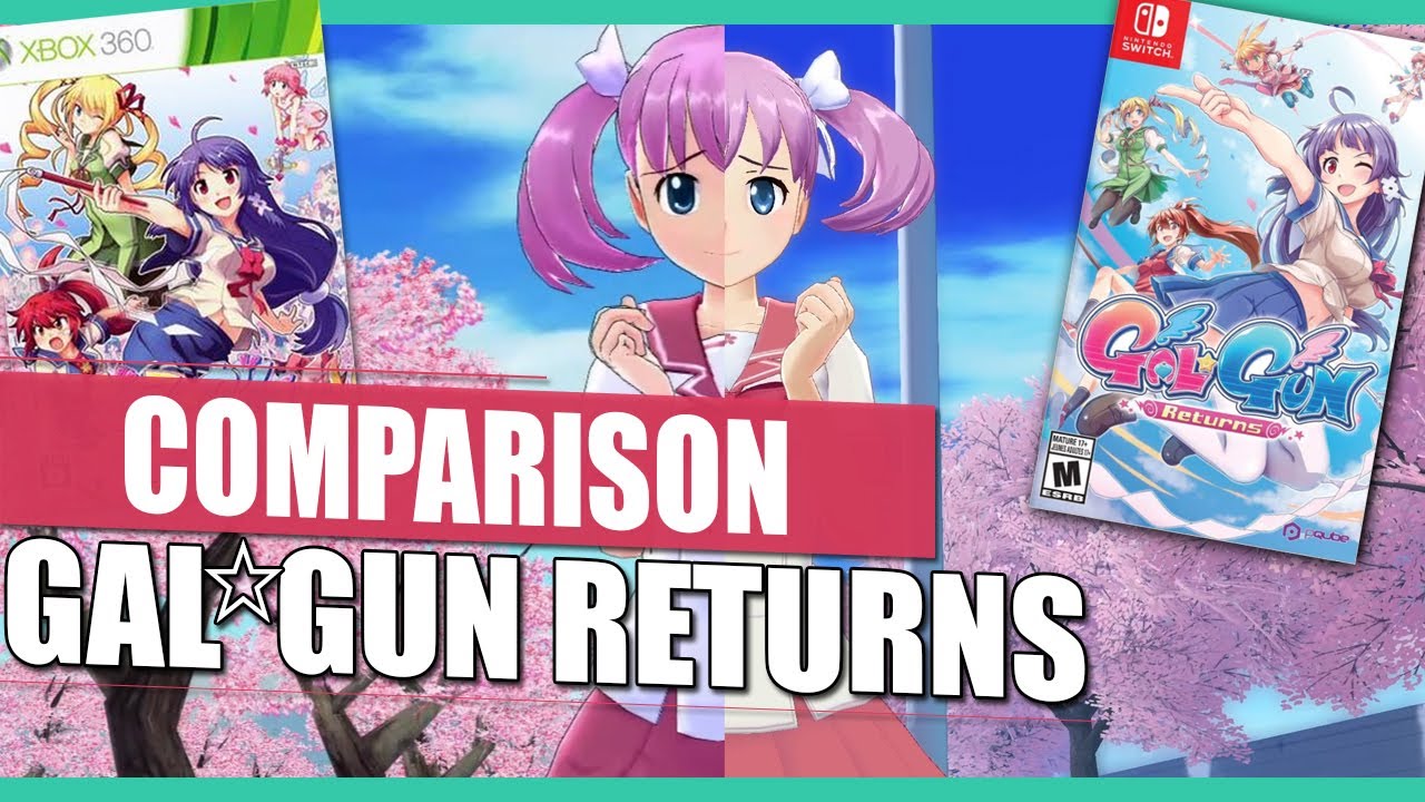 Gal Gun (2011) & Gal Gun Returns (2021) Comparison