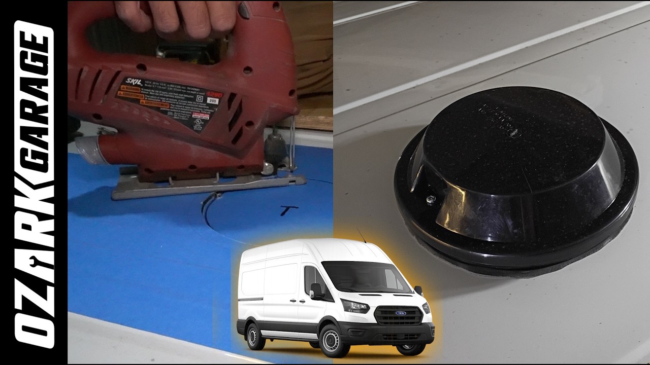 EASIEST Powered Vent Install: Ventline VanAir