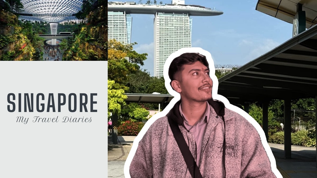 Vlog - 22 || World’s Craziest Airport?! 🇸🇬 Singapore Arrival