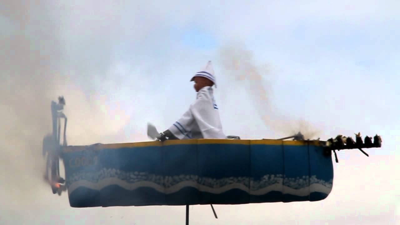 Quema del Galán en las Fiestas de las Peras 2011
