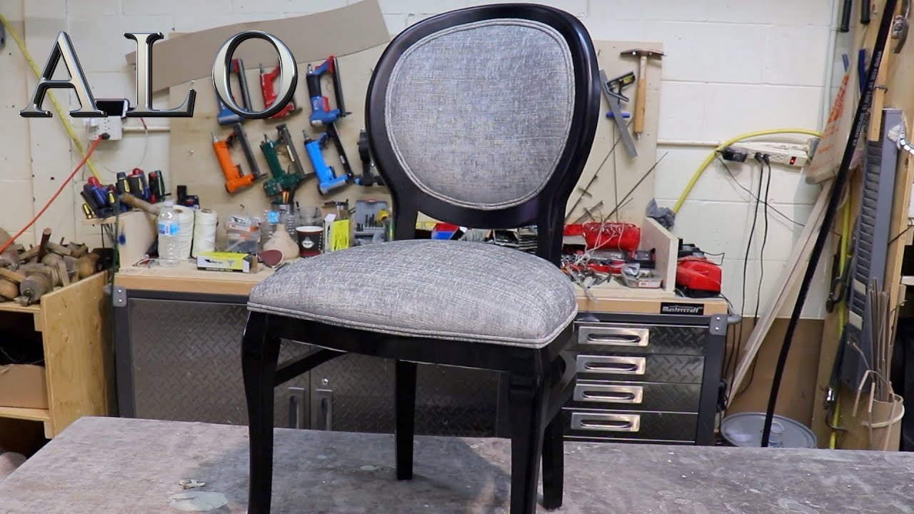 КАК ОБИТЬ СТУЛ В СТОЛОВОЙ КОМНАТЕ — СДЕЛАЙ САМ — ALO Upholstery