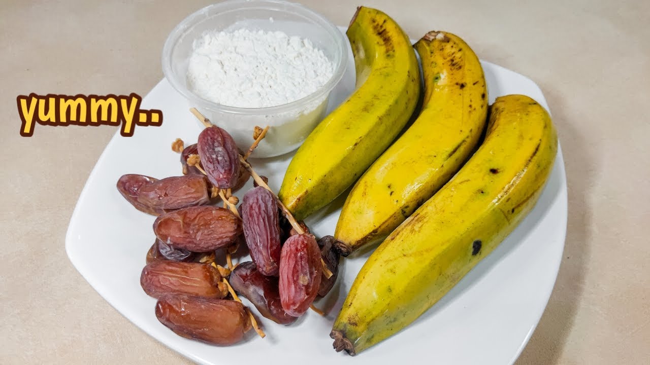 OLAHAN PISANG + KURMA TERBARU | CEMILAN ENAK MUDAH DIBUAT - Cocok untuk Takjil Buka Puasa