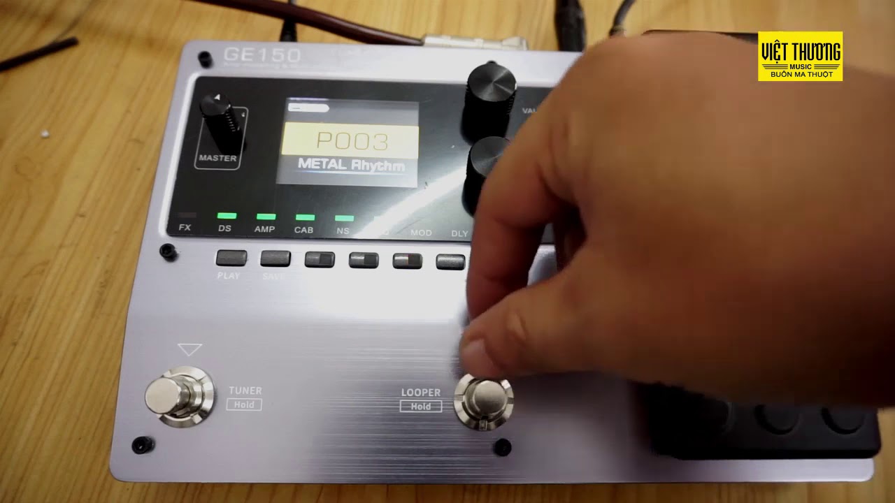 [guitarandgears.com] Demo MOOER GE150 (Clean, Chorus, Solo, Metal...) - No Talking!!!