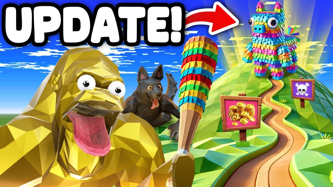 I Played the NEW PINATA UPDATE ft. JustToasty! (Animal Company VR)