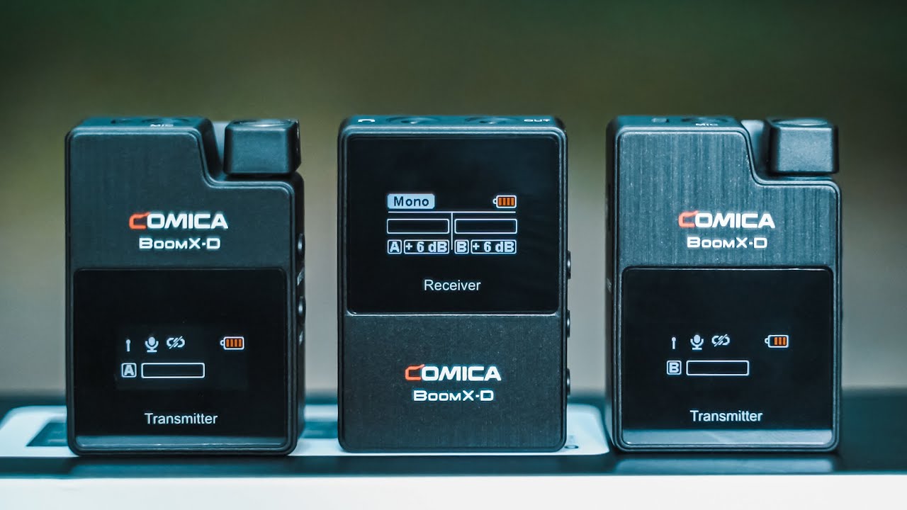 Comica Boom XD - D2 - System bezprzewodowych mikrofonów - Recenzja - Lepsze niż Rode Wireless Go?