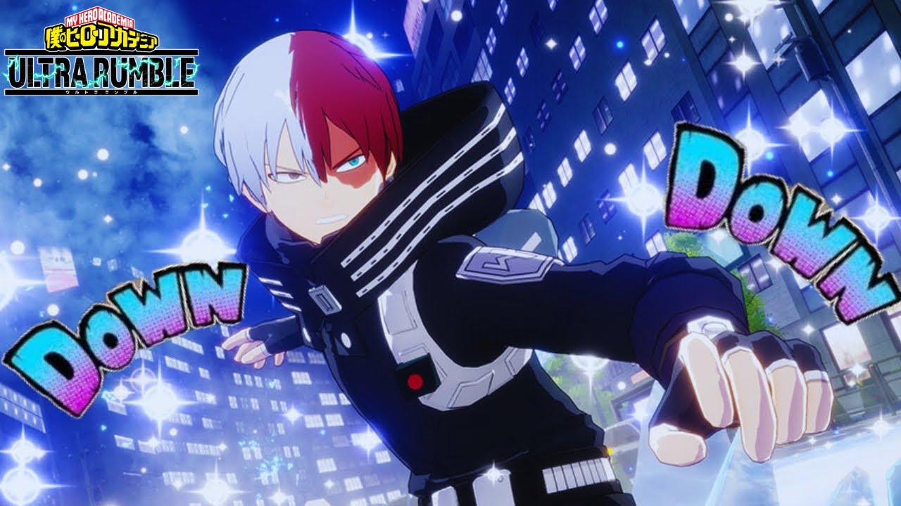 Tech Todoroki — король урона по площади в My Hero Ultra Rumble