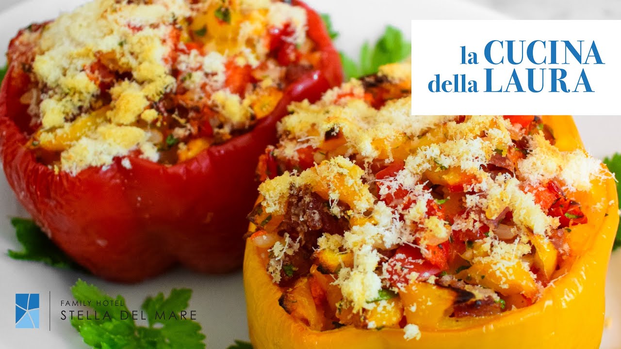 Come fare i PEPERONI ripieni LEGGERI | La Cucina della Laura
