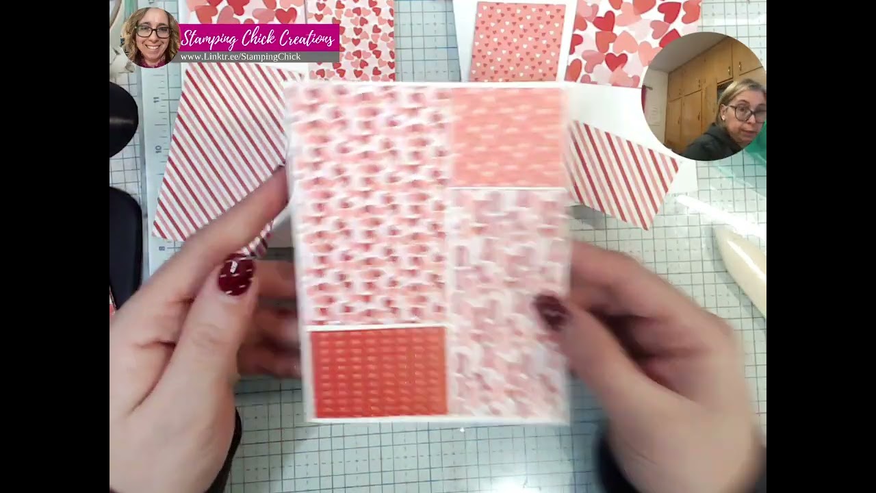 A Valentine Stack and Shuffle Card!