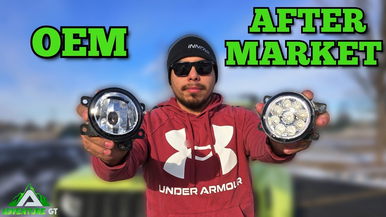 Aftermarket Vs OEM Jeep Renegade Foglights