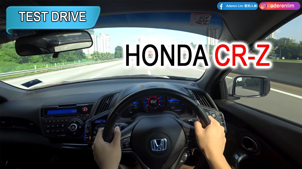Stock 2013 Honda CR-Z ZF2 CVT | Malaysia #POV [Test Drive]